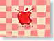 BIcheckered3d.jpg Logos, Apple pink red checkered