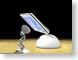CMlongLostTwins.jpg painting black pixar Apple - iMac, 2002 luxo lamp