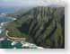 MAL02NaPali.jpg mountains Landscapes - Nature coastline cliffs islands aerial photography kauai hawaii