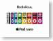 MD4G01iPodnano.jpg print advertisement colors colours rainbow Apple - iPod ipod nano
