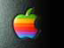 PBApple.jpg Logos, Apple Apple - PowerBook rainbow logo