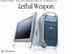 RRLethalWeapon.jpg Apple - Display Apple - PowerMac G4 print advertisement commercials advertisements apple cinema